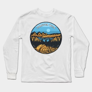 Camping Wild Adventure Outdoor Long Sleeve T-Shirt